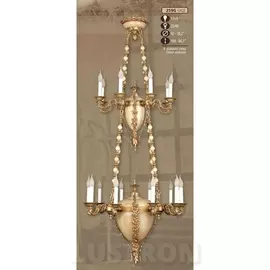 Большая люстра премиум 259G/13+9 AQ CREAM ALABASTER (Riperlamp)