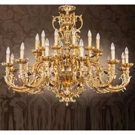 Большая люстра премиум 539A/24 AB (Riperlamp)