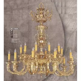 Большая люстра премиум 548A/20 AB ASFOUR (Riperlamp)