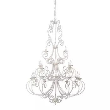 Большая люстра Vitaluce V1094/12+6+3 в виде свечи