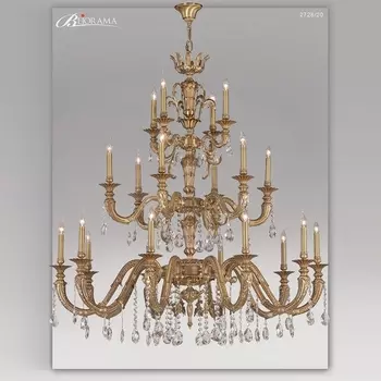 Большая люстра Bejorama Venus 2728/20 подсвечник