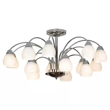 Большая потолочная люстра IP21 Lussole Apiro LSF-2403-15