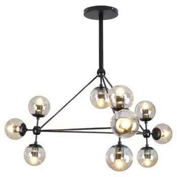 Большая потолочная люстра Lussole Loft Hartwell LSP-8164