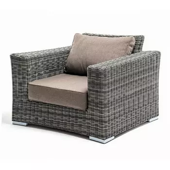 "Боно" кресло из искусственного ротанга, цвет графит 4SIS арт.УТ-00004186