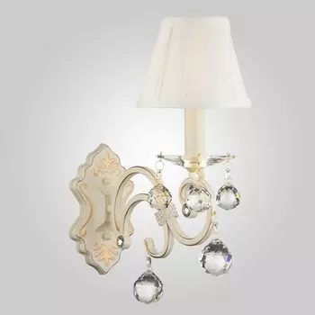 Бра 12075/1 белый Strotskis (Eurosvet)