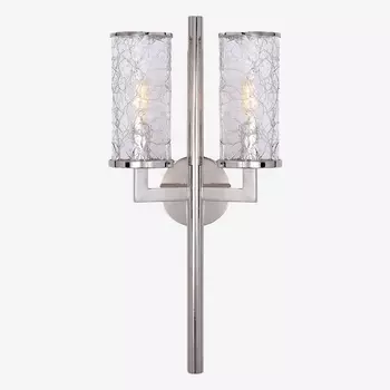 Бра Liaison Double Arm Sconce Хром ImperiumLoft 141645-26 (178115-26)