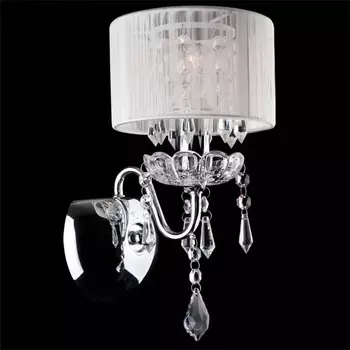 Бра хром/белый Eurosvet 2045 2045/1 хром / белый