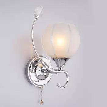 Бра 3457/1 хром/белый (Eurosvet)