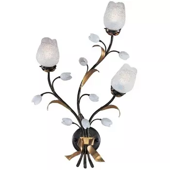 Бра 5930/A3 V0889 MM Lampadari Flor XP с цветами