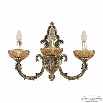 Бра 7109B15/3/210 GB Amber/M-1G Bohemia 7109 P