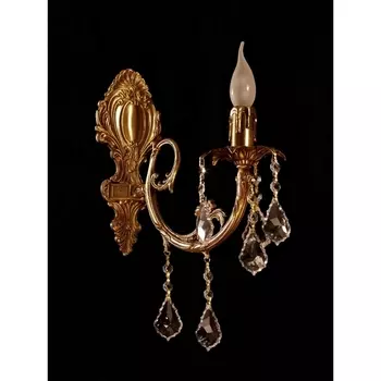 Бра 8888/1 AB Brizzi 8888 Leaf crystal