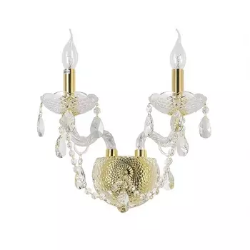 Бра хрусталь Omnilux Aglientu OML-70001-02 подсвечник с подвесками