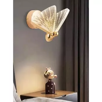 Бра светодиодное с бабочками Alfa Light F1024-34