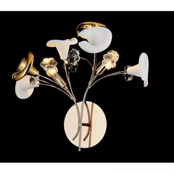 Бра Alfa Light F2924-02 с цветами