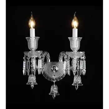 Бра хрусталь Alfa Light F3424-04 в виде свечи