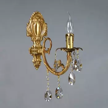 Бра 8888/1 AB Tear Ambiente Alicante Drop подсвечник