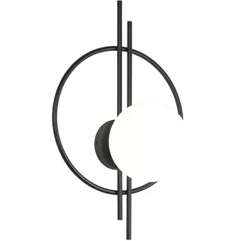 Бра AM Group AM440 BK в форме шара