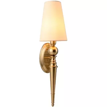 Бра Crystal Lux PER PER AP1 BRASS/BEIGE