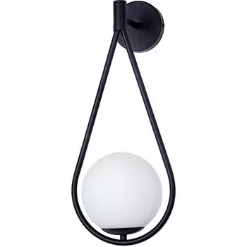 Бра Arte Lamp Matisse A7765AP-1BK в форме шара