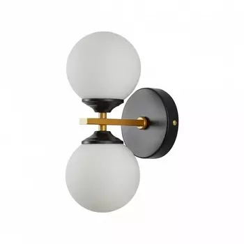Бра Arte Milano 271580/2B BK/GD (плафоны шарики)