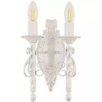 Бра Arte Milano AM342620 342620/2W WT+SL подсвечник