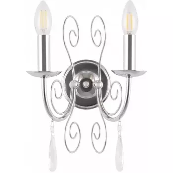 Бра Arte Milano AM345620 345620/2W CR подсвечник с подвесками