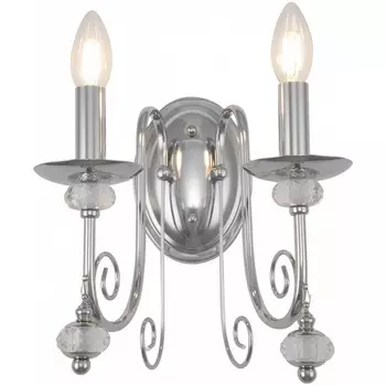 Бра Arte Milano AM346109 346109/2W CR подсвечник с подвесками