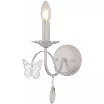 Бра Arte Milano AM346179 346179/1W WT+SL подсвечник с подвесками