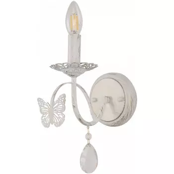 Бра Arte Milano AM346179 346179/1W WT+G подсвечник с подвесками