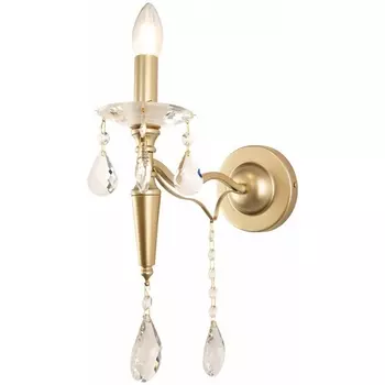 Бра Arte Milano AM347710 347710/1W CG подсвечник с подвесками