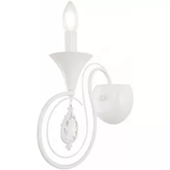 Бра Arte Milano AM349920 349920/1W WT подсвечник с подвесками