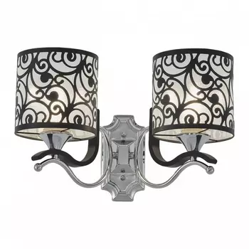 Бра Arte Milano Florentia-4957 304957/2W Bk/Ni