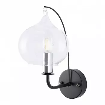 Бра Arte Milano Napoli-321007 321007/1W BK.CR в виде свечи