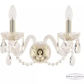 Бра Bohemia 101 101B/2/165 G подсвечник с подвесками
