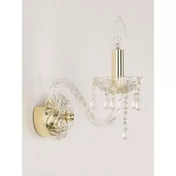 Бра Bohemia 112 112B/1/165 G V0300 подсвечник с подвесками