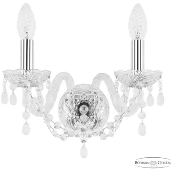 Бра Bohemia 112 112B/2/141 Ni V0300 подсвечник с подвесками