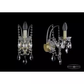 Бра хрусталь Bohemia 1411 1411B/1/141/G подсвечник