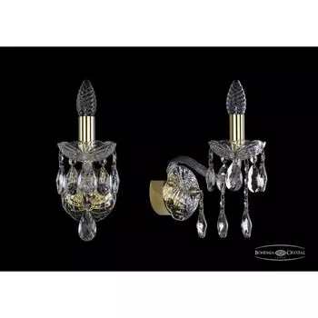 Бра хрусталь Bohemia 1413 1413B/1/141/G подсвечник