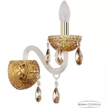 Бра Bohemia 5417 5417B/1/165 G Amber/M-1F K721