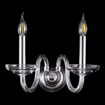 Бра Crystal Lux ARABESQUE AP2 CHROME подсвечник