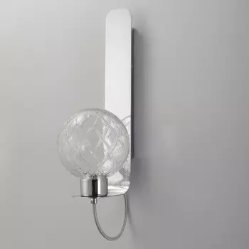 Бра светодиодное Crystal Lux BELLA AP1 CHROME в форме шара