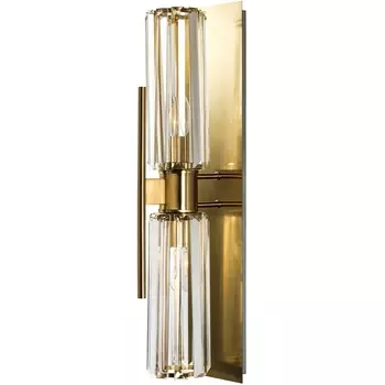 Бра Crystal Lux MAGDOLINA AP2 BRONZE/TRANSPARENTE