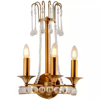 Бра Delight Collection Regency WG6957 подсвечник с подвесками DeLight Collection