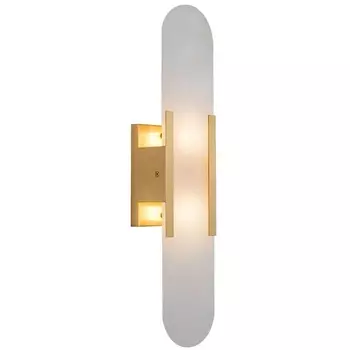 Бра Delight Collection Wall lamp F037/L gold/white DeLight Collection