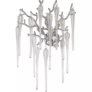 Бра хрусталь Dio D`arte Tavenna Nickel Tavenna H 2.40.101 N Dio D'Arte