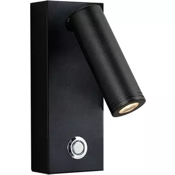 Бра для чтения светодиодное с выключателем Newport 14350 14351/A black