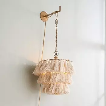 Бра каскадное с вилкой для спальни Lu Carte LC-11-0300