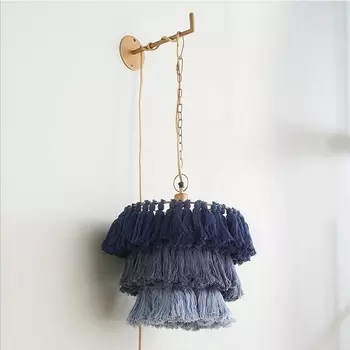 Бра каскадное с вилкой в спальню Lu Carte LC-11-0704