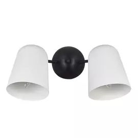 Бра ENRIQUE AP2 BLACK/WHITE (Crystal Lux)