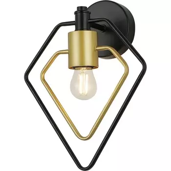 Бра Escada Interval 1164/1A 1x40Вт E27, металл, черный/золото